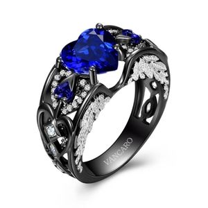 Vancaro Sapphire Angel Wing Ring